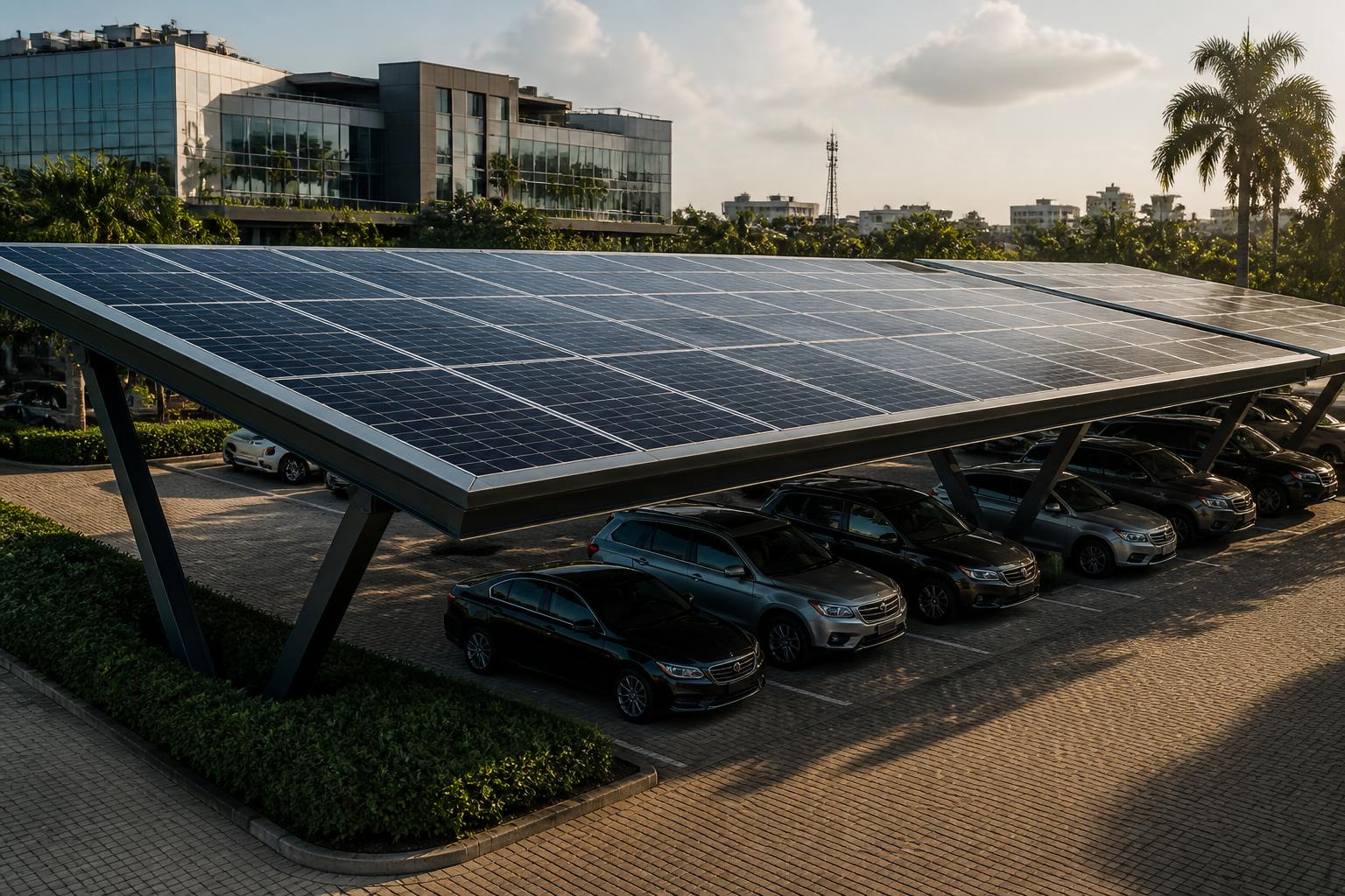 Solar mounting structures