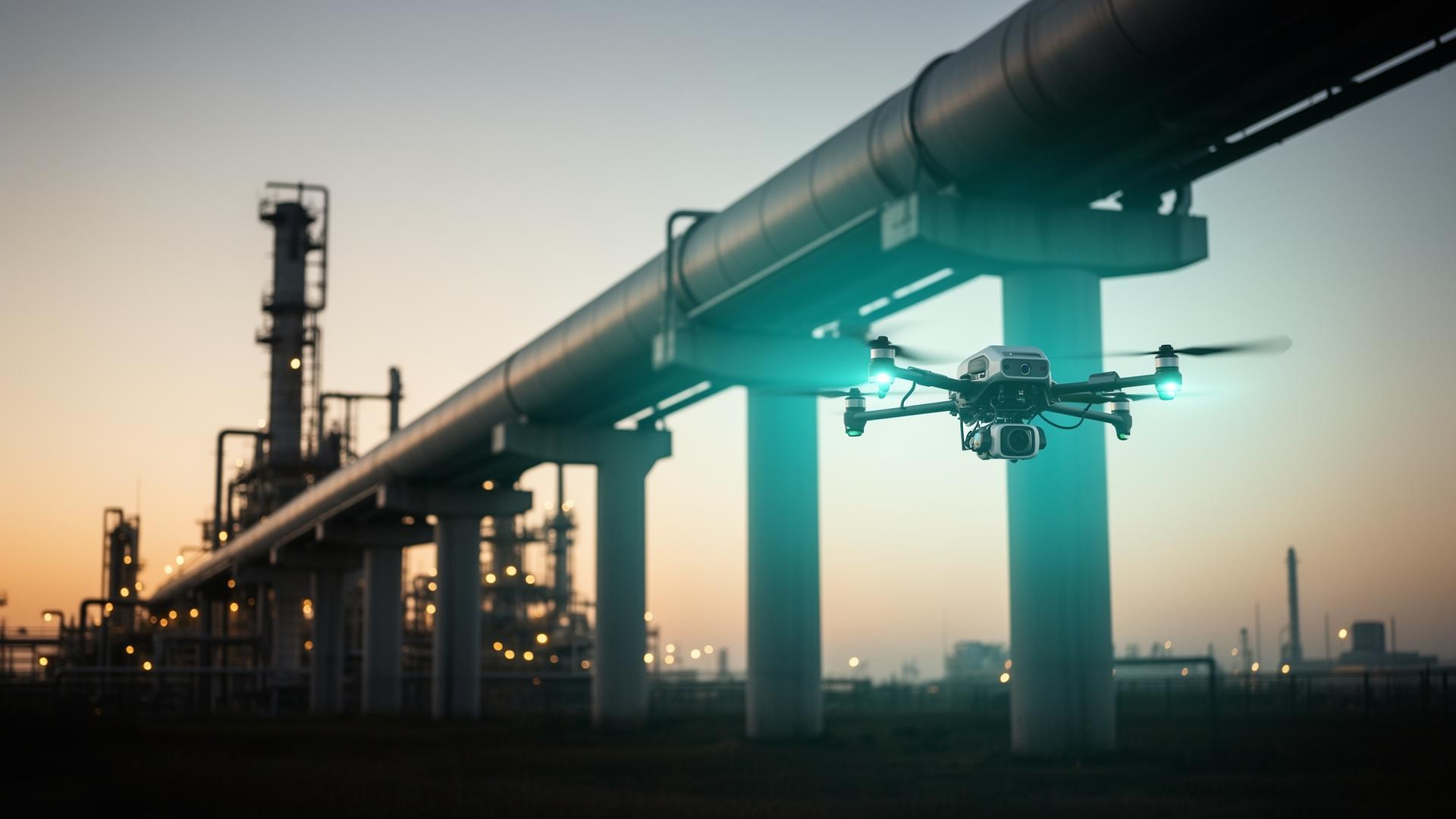 Autonomous AI pipeline inspection for live oil & gas infrastructure.